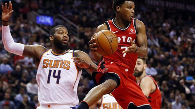 猛龙客场逆转太阳，豪取四连胜