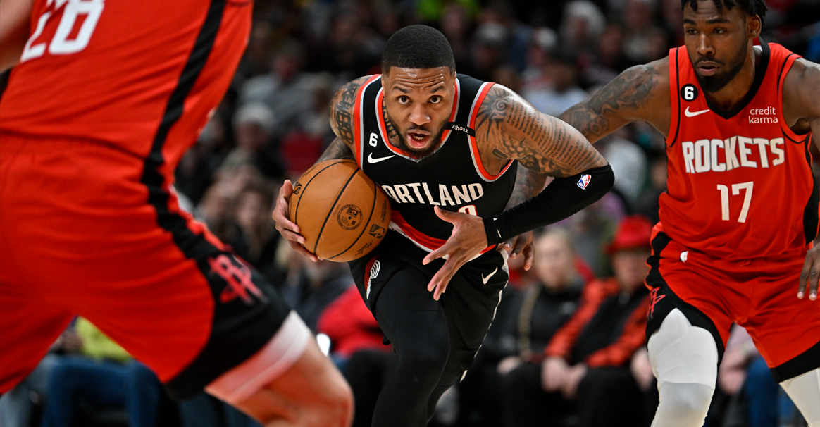 开拓者客场战胜快船,利拉德砍下40+得分 开拓者客场战胜快船,利拉德砍下40+得分