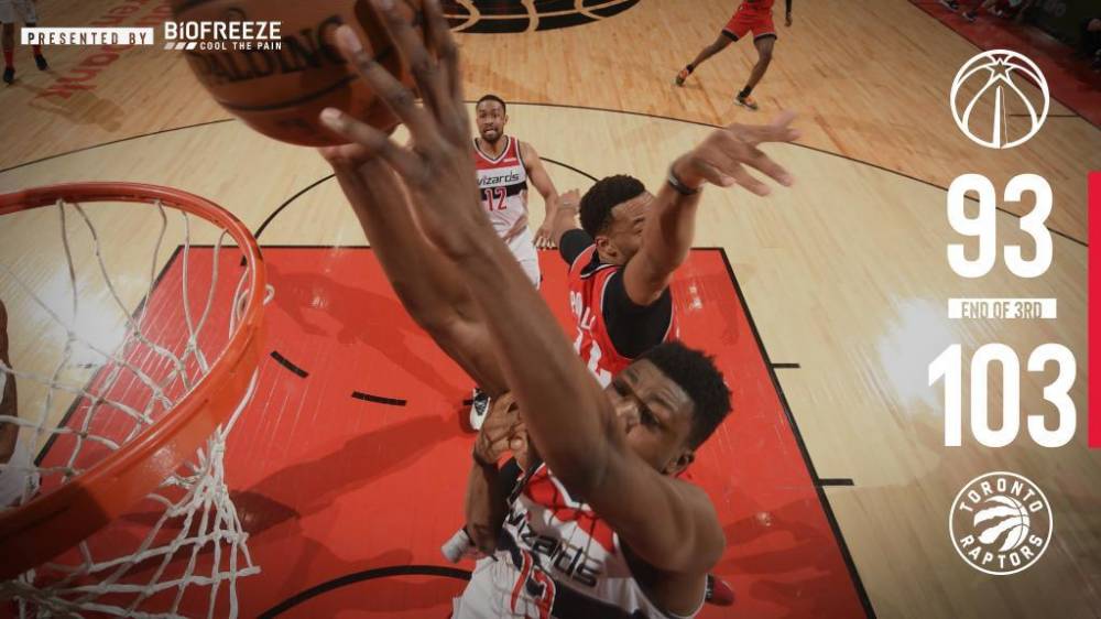 猛龙险胜奇才延续连胜 猛龙险胜奇才延续连胜